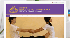 Desktop Screenshot of loikrohmassage.com